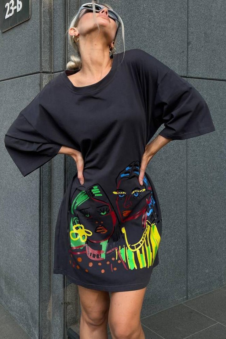 Сукня футболка  ANB-389A490