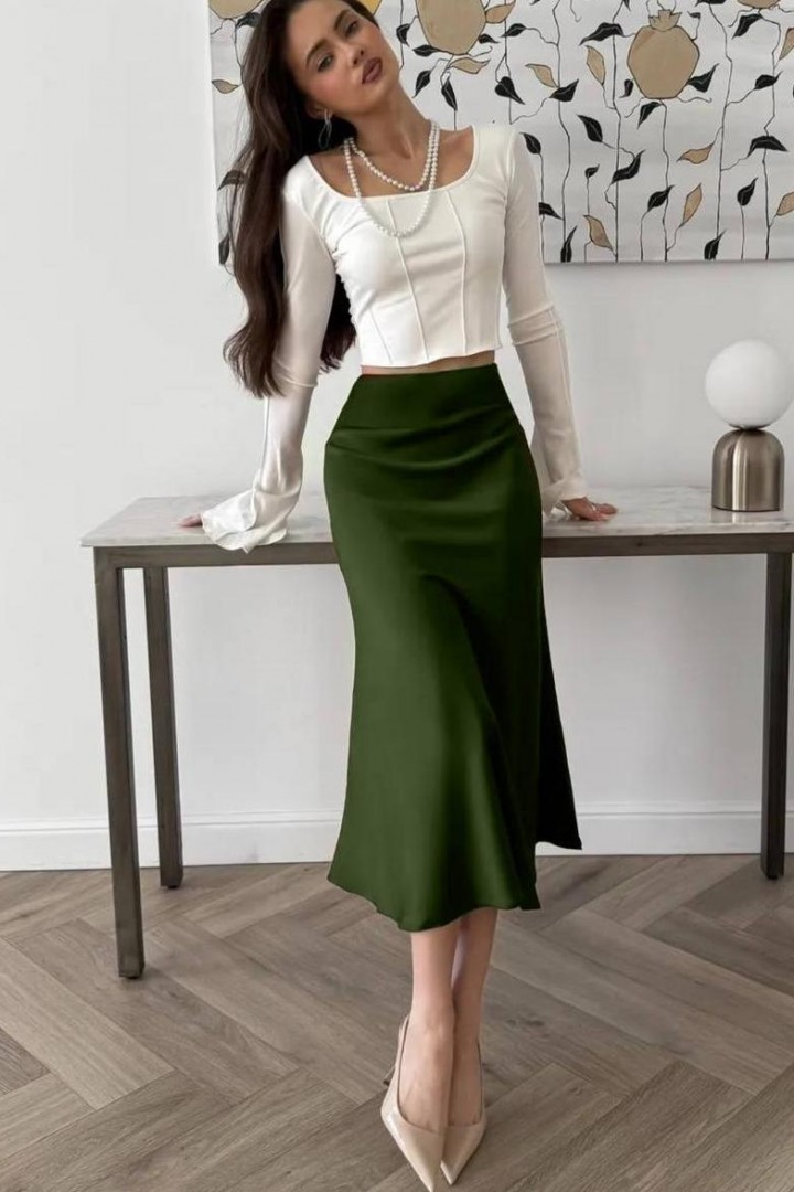 Шёлковая юбка  AMU-934A350