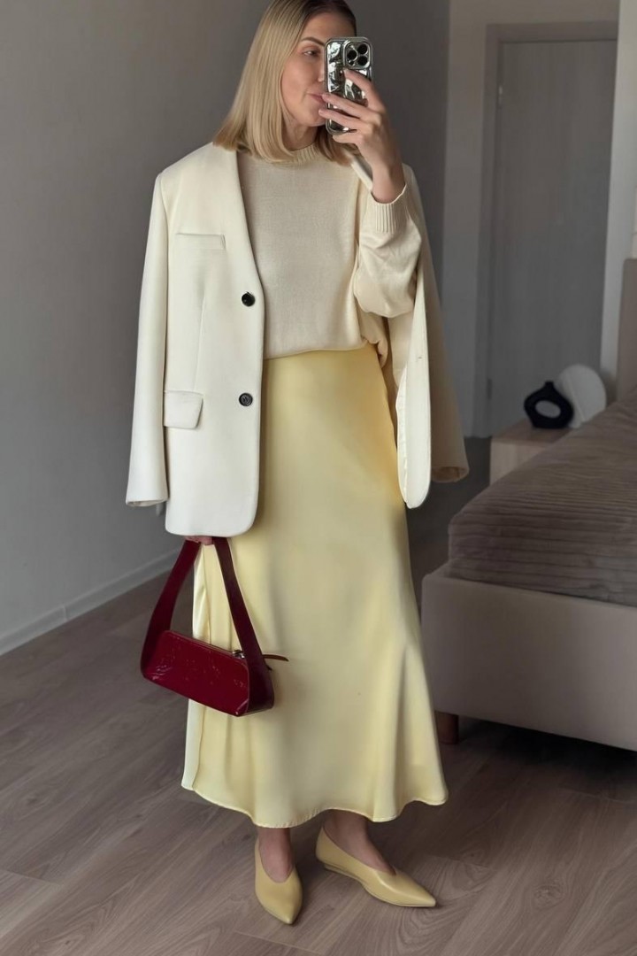 Шёлковая юбка  AMU-934A350