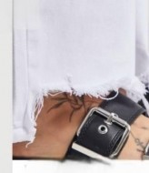 Джинсы белые женские AMU-2478A999