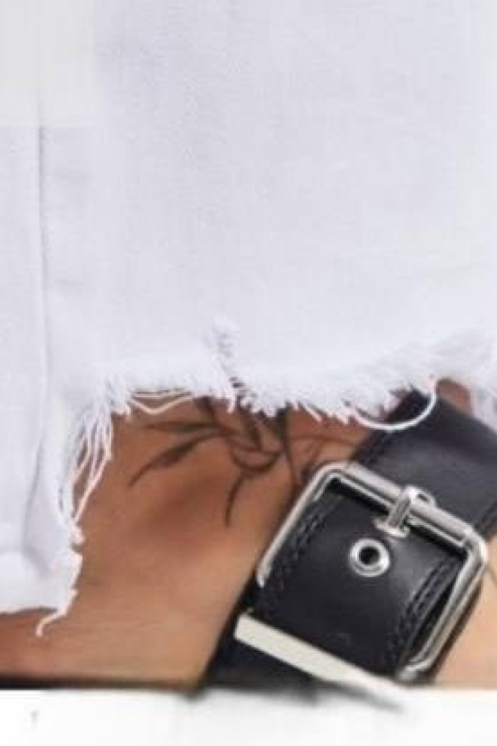 Джинсы белые женские AMU-2478A999