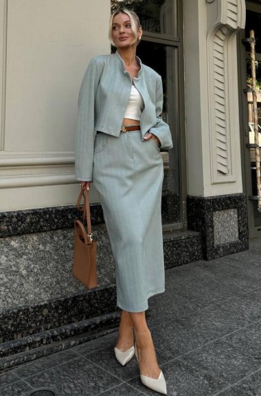 Кашемировый костюм JK-569A499 Кашемировый костюм JK-569A499