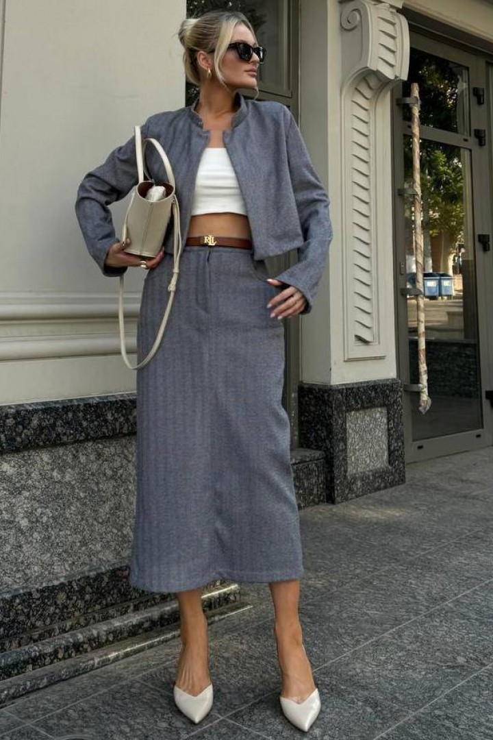 Кашемировый костюм  JK-569A499