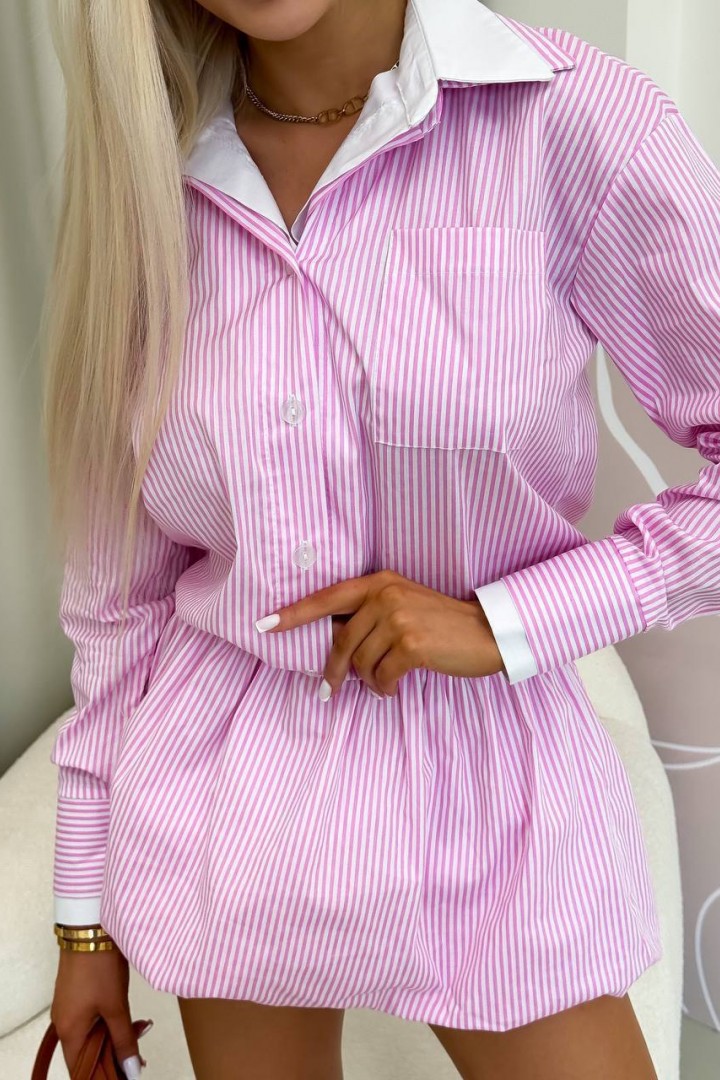 Платье рубашка  JK-0120A399