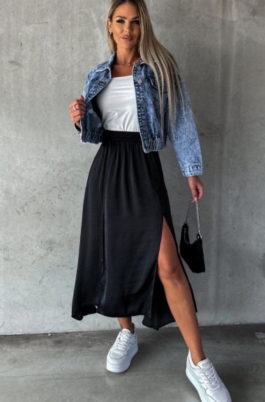 Спідниця з розрізами по бокам  MIL-434A300