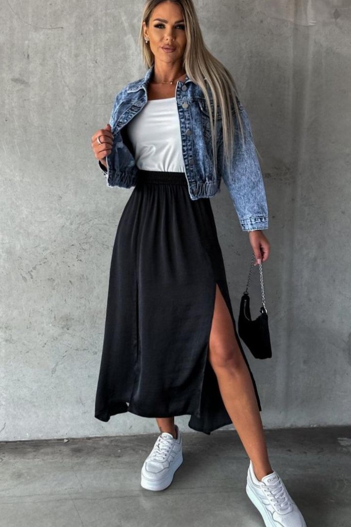 Спідниця з розрізами по бокам  MIL-434A300