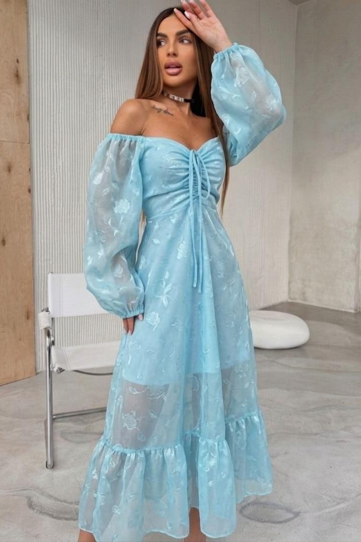 Шифоновае платье  MB-52.1A680