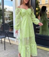 Шифоновае платье  MB-52.1A680