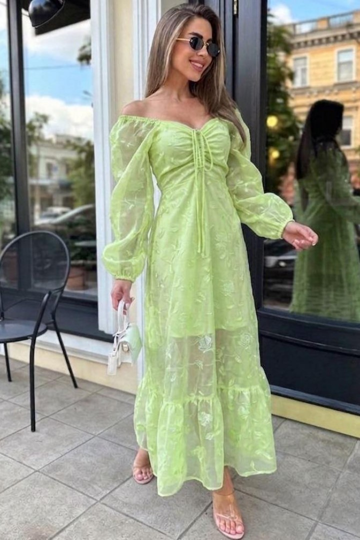 Шифоновае платье  MB-52.1A680