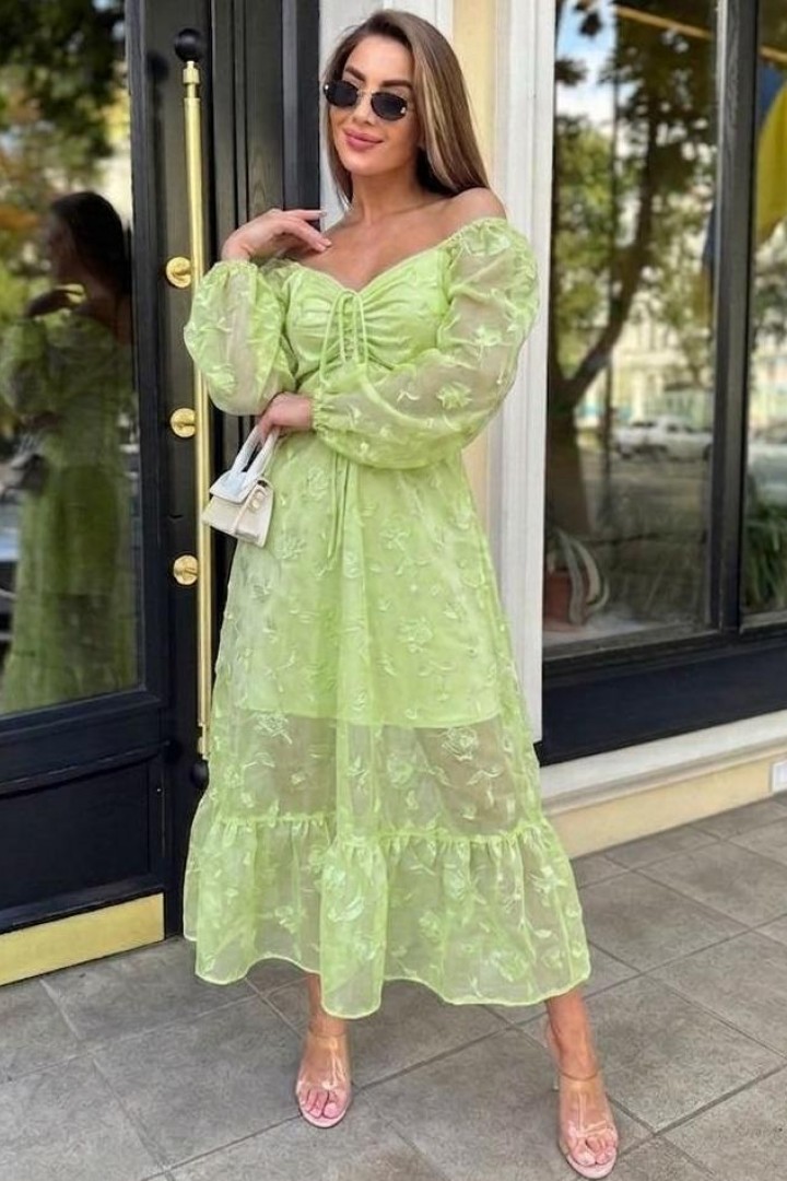 Шифоновае платье  MB-52.1A680