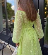 Шифоновае платье  MB-52.1A680