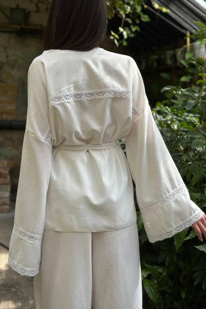 Льняной костюм  SOL-3046A1050