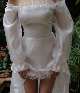 Нежное ассеметричное  платье   SOL-3049A1100