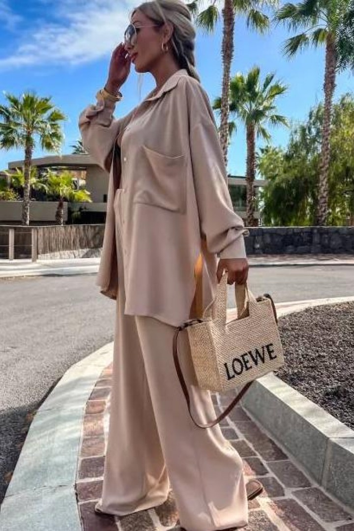 Брючный костюм жатка IPO-664A499