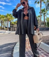 Брючный костюм жатка IPO-664A499