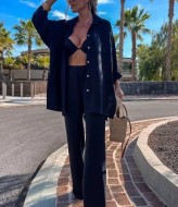 Брючный костюм жатка IPO-664A499