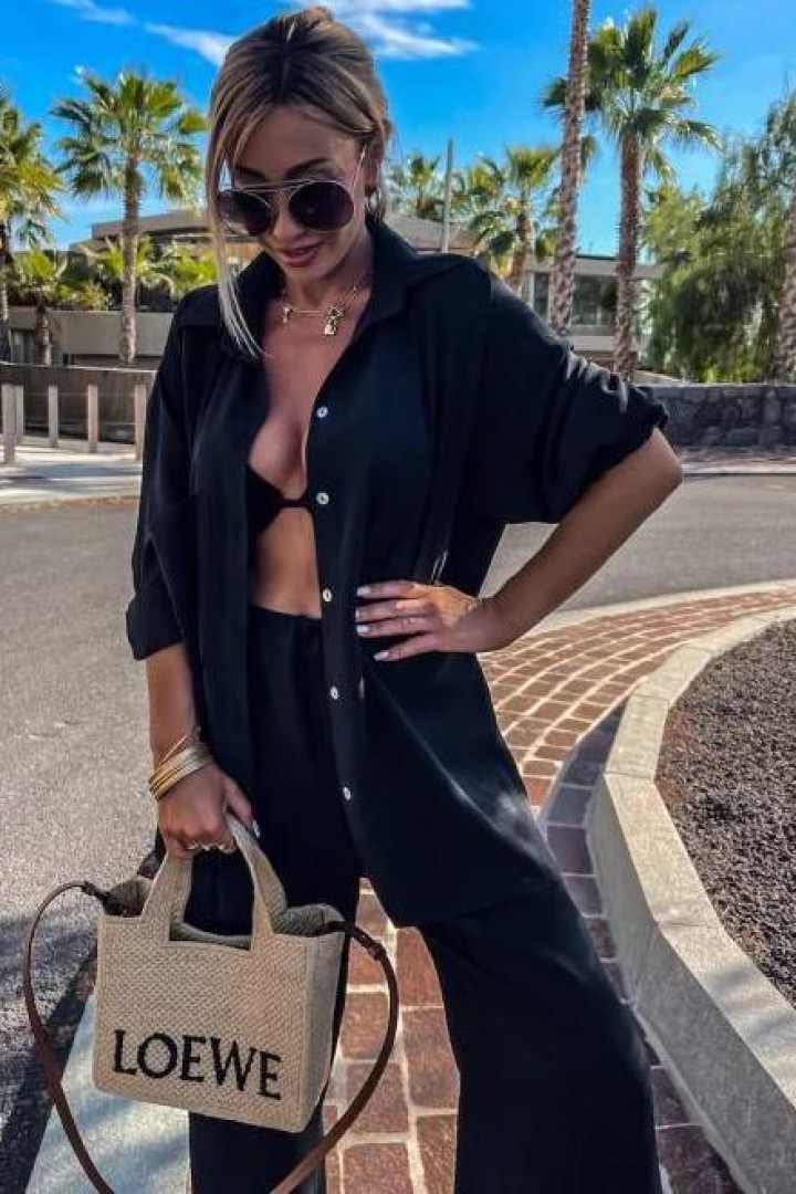 Брючный костюм жатка IPO-664A499