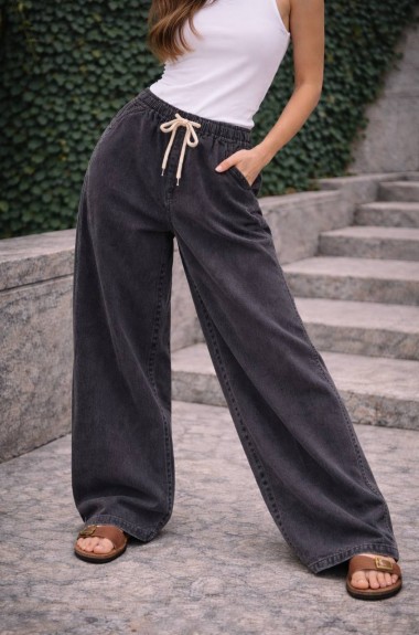 Женские широкие  джинсы JK-2008A499