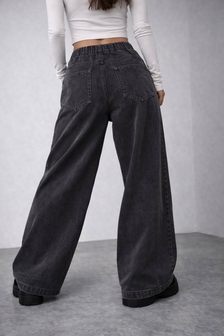 Женские широкие  джинсы JK-2008A499