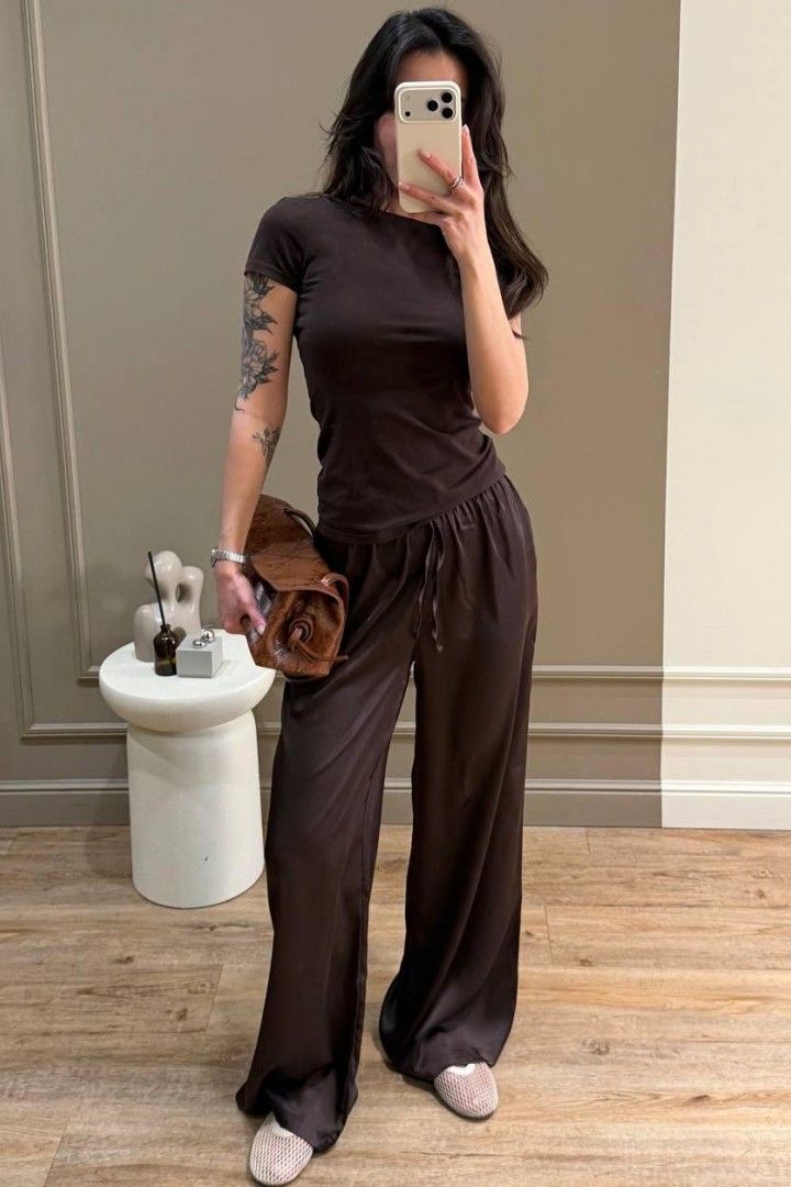 Шовкові палаццо  MSM-303A380 