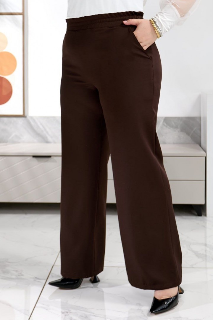 Брюки палаццо большых размеров AJ-17192A480