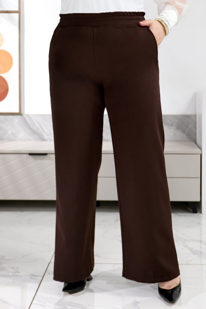Брюки палаццо большых размеров AJ-17192A480