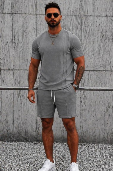 Мужской костюм футболка и шорты LSA-770A580