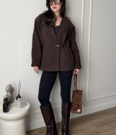 Кашемировый пиджак  на подкладке  COB-914A899