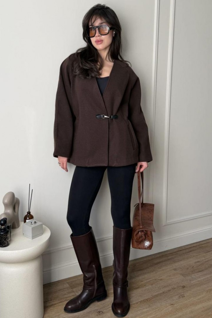 Кашемировый пиджак  на подкладке  COB-914A899