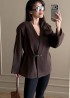 Кашемировый пиджак  на подкладке  COB-914A899