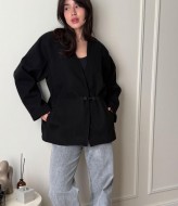 Кашемировый пиджак  на подкладке  COB-914A899