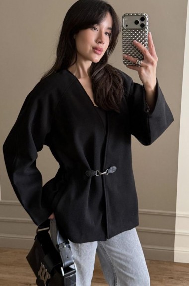 Кашемировый пиджак  на подкладке  COB-914A899