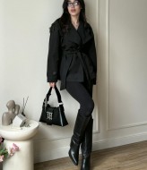 Короткий тренч женский  COB-925A749