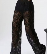 Прозрачные штаны с кружева  JK-2017A450