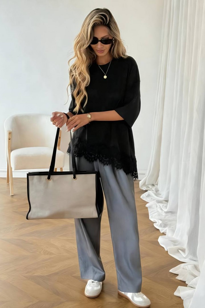 Ассеметричная футболка AMU-965A325