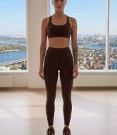 Лосины со стразами  AMU-0073A400