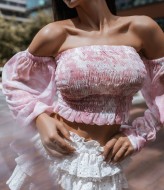 Топ с рукавами  FL-2114A520