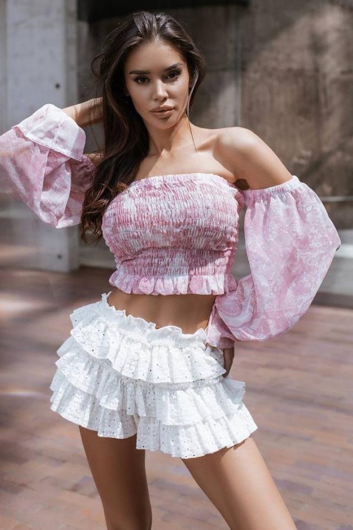 Топ с рукавами  FL-2114A520