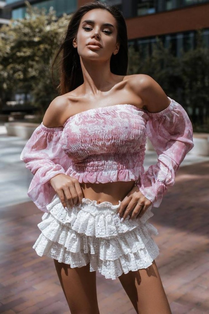 Топ с рукавами  FL-2114A520