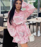 Костюм рубашка с шортами  FL-2111A900