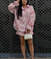 Костюм рубашка с шортами  FL-2111A900