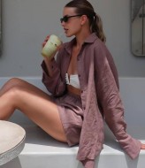 Льняний костюм з шортами FL-2140A600 