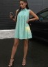Мятное платье  MB-1069A350