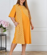 Літня  комбінована сукня  ST-512A450 