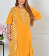 Літня  комбінована сукня  ST-512A450 