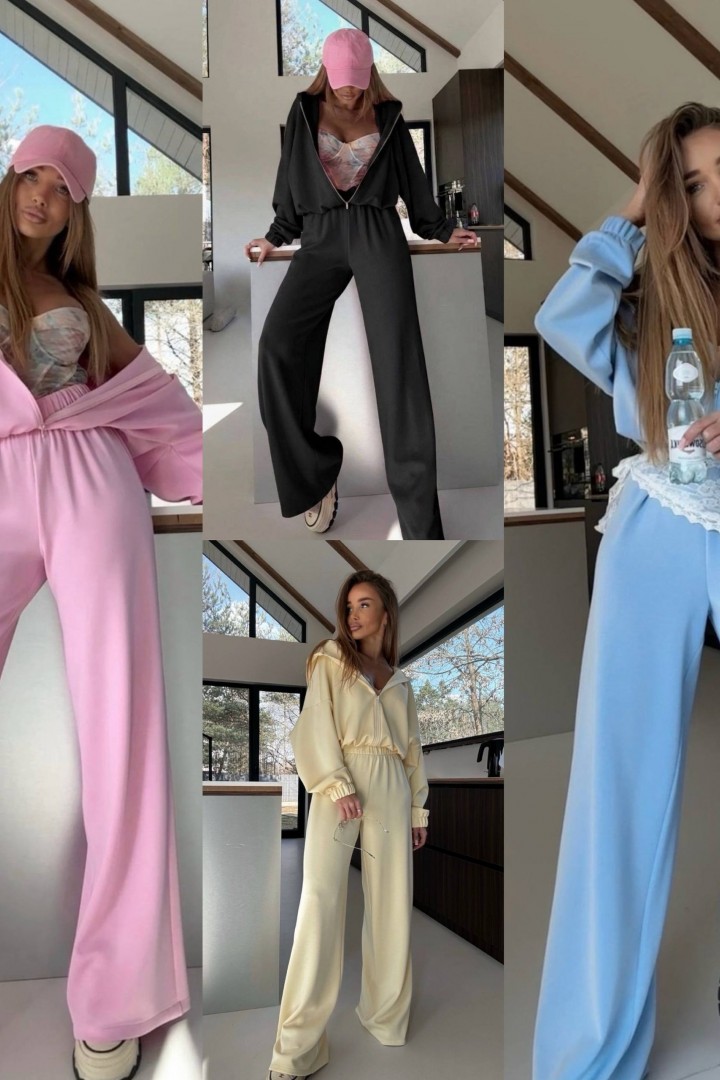 Женский костюм  двухнитка IPO-781A499