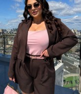 Шорты на резинке по спинке INS-482.1A450