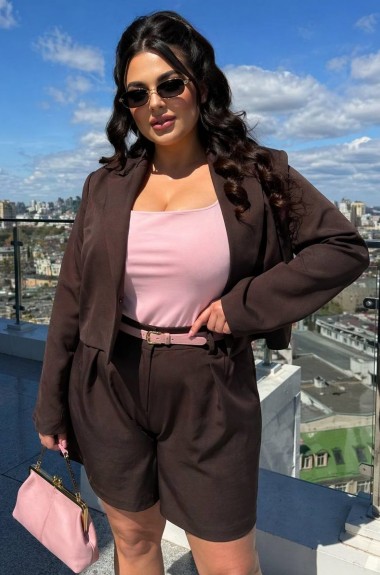 Шорты на резинке по спинке INS-482.1A450