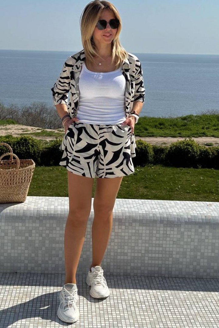 Женский костюм з шортами   BAV-1074A550