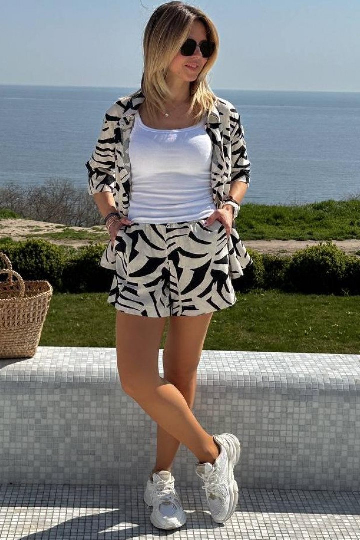 Женский костюм з шортами   BAV-1074A550